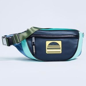 Marc Jacobs Sport Color-Block Satin Belt Bag